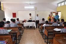 NEW CAT ROOM - BLESSING WORDS OF HONOURABLE CHAIRMAN AND ED IOCL SIR TO STUDENTS